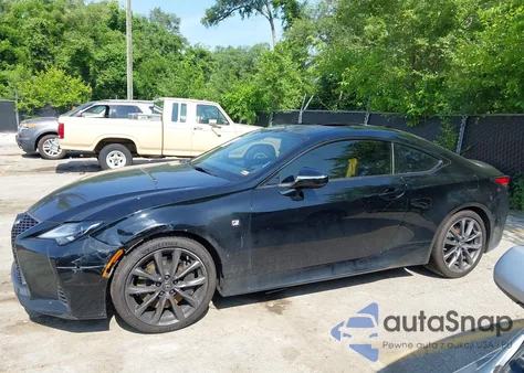 2019 Lexus Rc 300 F Sport z USA, uszkodzony, nr VIN JTHHA5BC1K5010352